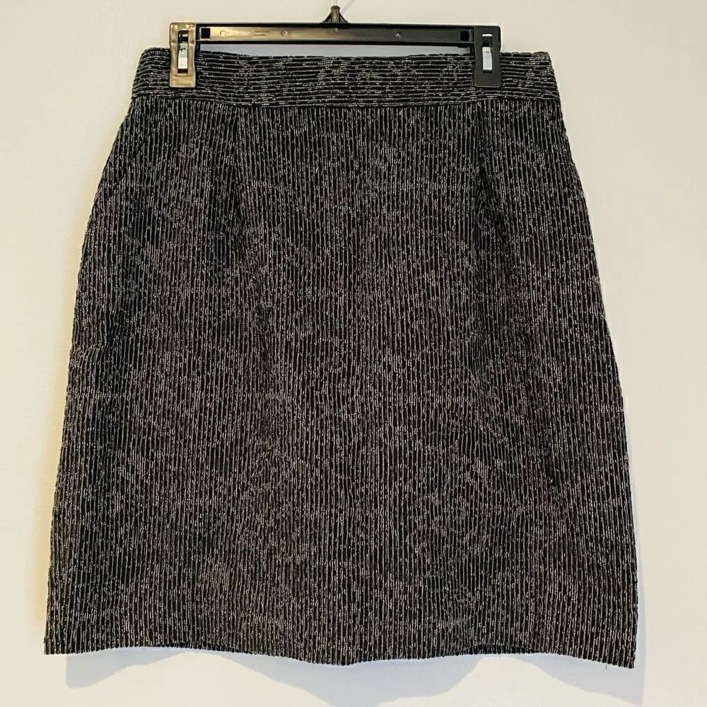 Classiques Entier Patterned Pencil Skirt w/Pockets